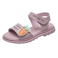 Shoes Big Kids Size 6 Children Shoes Fashion Thick Soles Soft Soles Middle And Large Wedge Sandals for Girls Size 13