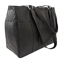 Medium Shopping Bag, Black, One Size