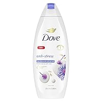 Moisturizing Body Wash Sulphate Free Body Wash Moisturizes to Calm Skin Anti-Stress Body Cleanser with Blue Chamomile and oat milk scent 22 oz