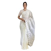 Indian Silk One Minute saree ready to wear silk sari for Women with unstitch blouse (ST-053)