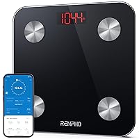 Scale for Body Weight, Digital Weighing Elis Scales with Body Fat, FSA/HSA Eligible Smart Bluetooth Body Fat Measurement Device, Body Composition Monitor with Smart App, 396lbs