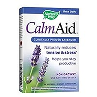 Natures Way Nat Way Calm Aid Clinical Lavender Softgel 30 Sg