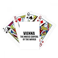 Vienna Music Capital of The World Poker Playing Magic Card Fun Board Game