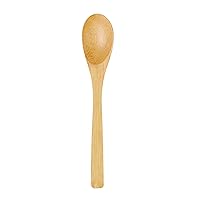 Natural Bamboo Spoon (Case of 250), PacknWood -Individually Packaged Wooden Spoons (6.3