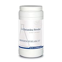 Biotics Research L Glutamine Powder Powdered Formula, 3 Serving, Gastrointestinal Health, Gut Lining Support, Muscle Repair, Lean Muscle, Antioxidant Activity. 17.9 Ounces 500grams 166 Servings