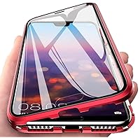Samsung Galaxy S20 Plus Case,Ultra Slim Clear Full-Body Heavy-Duty Protection with Built-in Screen Protector,Anti-Scratch Shockproof Dual Layer Rugged Cover Case for Samsung S20 Plus Red
