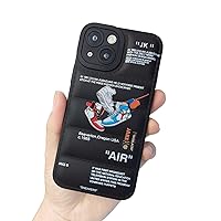 Ins Off Sports Shoes Brand Puffer Phone Case Compatible with iPhone 14 6.1