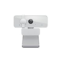 HD 1080p Webcam (300 FHD) - Monitor Camera with 95° Wide Angle, 360° Rotation Pan & Tilt, Dual Microphones – Attachable Desktop Cam with Privacy Shutter for Remote Work, Streaming & Gaming
