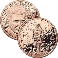 Jig Pro Shop Frank Frazetta Series 1 oz .999 Pure Copper Medallion
