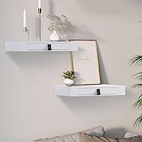 Floating Shelf with Drawer, 16
