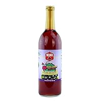 WOHO 100% pure Muscadine Cocktail Juice 25.4 oz (750ml), Powerful Antioxidants, Not From Concentrate