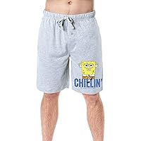 Nickelodeon Spongebob Squarepants Mens' Chillin' Sleep Pajama Shorts