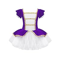 CHICTRY Kids Girls Princess Ballet Dance Tutu Dress Christmas Majorette Costume Halloween Cosplay Fancy Dress