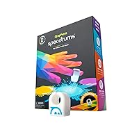 Sphero Specdrums (1 Ring) App-Enabled Musical Ring with Play Pad Included - Create Sounds, Loops, Beats for Musicians of Any Skill Level - STEAM Educational Music Toy for Kids, White