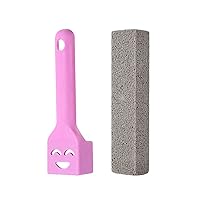 Toilet Bowl Cleaner Pumice Stone Water Stain Remover with Ergonomic Handle Powerfully Removes Toilet Bowl Rings Toilet Cleaning Powerful Brush Household Accessories