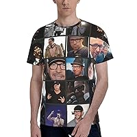 Donnie Music Wahlberg Shirt Mans Round Neck Short Sleeve T-Shirt Summer Novelty Fashion 3D Print Graphic Tee Shirts