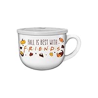 Silver Buffalo Fall Is Best Friends Soup Mug Standard