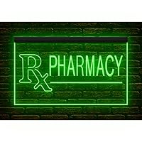 200102 Pharmacy Drugs Pills Mecidine Prescription Shop Store Open Display LED Light Neon Sign (12