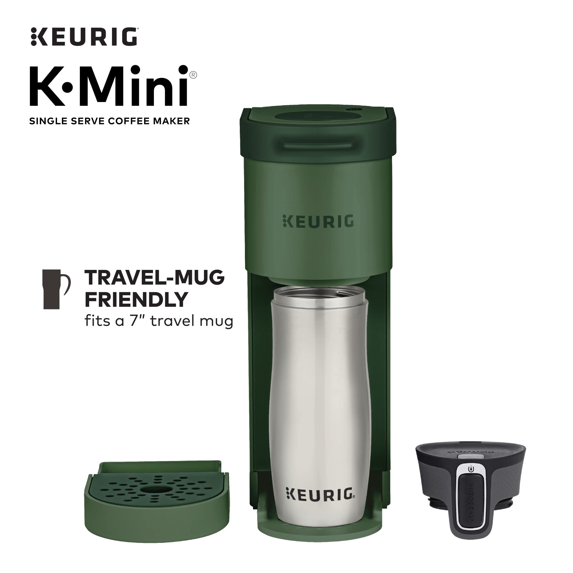 Keurig K-Mini Single Serve Coffee Maker, Evergreen