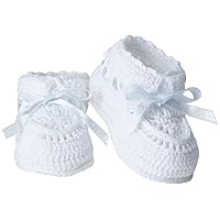 Jefferies Socks Baby-Girls Infant Hand Crochet Bootie