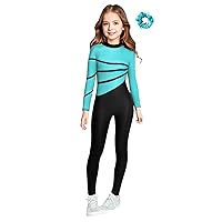 YiZYiF 2 Pcs Gymnastic Ice Skating Outfit for Girls Mock Neck Jumpsuit Dance Bodysuit with Hair Tie Performance Outfit