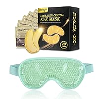 NEWGO Bundle of Gel Eye Mask and Under Eye Patches
