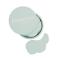 florence by mills Floating Under the Eyes Depuffing Gel Pads | Re-Energize Tired Under Eyes | Hydrating | Vegan & Cruelty-Free - 30 Pairs/60 count