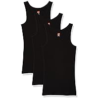 Hanes Girls Ribbed Tank Top (Pack Of 3)