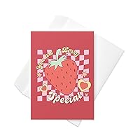 Valentines Day Greeting Card (Envelope Included) | You Are Berry Special Greeting card