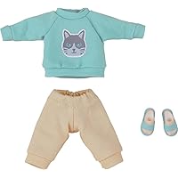 Good Smile Company Nendoroid Doll: Sweatshirt and Sweatpants (Light Blue) Outfit Set