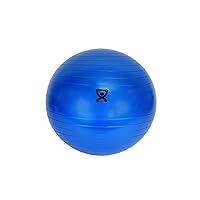 30-1800 Blue Non-Slip PVC Vinyl Inflatable Exercise Ball, 12