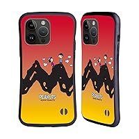 Head Case Designs Officially Licensed Peanuts Charlie & Lucy Characters Hybrid Case Compatible with Apple iPhone 15 Pro Max