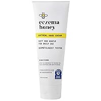 Oatmeal Hand Cream - Natural Hand & Body Lotion for Eczema Rash Relief - Eczema Cream for Dry, Itchy, Sensitive, & Irritable Skin (4 Oz)