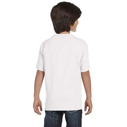 Hanes Boys' Essentials Short Sleeve T-shirt Value Pack, Pack of 6