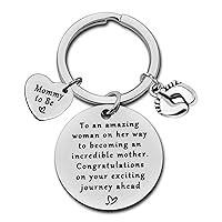 Mom to Be Gift New Mom Keychain Pregnancy Announcement Gift Baby Announcement Jewelry Gifts First Time Mom Gift New Mom Keyring Mother to be Gift Baby Shower Mother Day Gift To An Amazing Woman