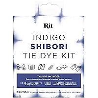 Rit Indigo Shibori Tie Dye Kit, Model Number: 85847 , Blue