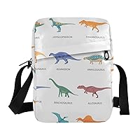 Cute Sloth Forest Messenger Bag for Women Men Mini Wallet Over Shoulder for Travelling Hiking