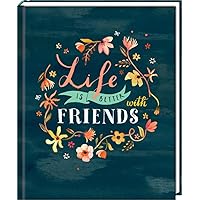 Freundebuch - Handlettering - Life is better with friends Freundebuch - Handlettering - Life is better with friends Hardcover
