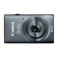 Canon PowerShot ELPH 130 IS 16.0 MP Digital Camera with 8x Optical Zoom 28mm Wide-Angle Lens and 720p HD Video Recording (Gray) (OLD MODEL)