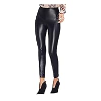 Vince Camuto Womens Gray Faux Leather Leggings XXS