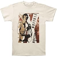 Men's Rocky Italian Stallion Slim Fit T-Shirt XXXXX-Large Vintage White