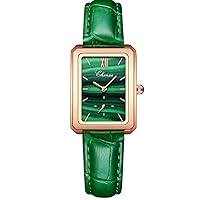 Women's Genuine Leather Strap Watch Dial Bangle Watch Small Face Elegant Ladies Watches
