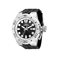 Invicta Pro Diver Men's 51mm Stainless Steel Gray Black (One Size, Multicolored)