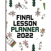 final lesson planner 2022 8.5x11: Monthly Calendar Planner for Work or Personal Use - 24 Months Agenda Schedule Organizer ... Dates | Jan 2022 - Dec ... Organizer Notebook Gift (Italian Edition)