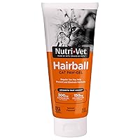 Hairball Paw Gel for Cats - Salmon Flavored Gel to Help Reduce and Eliminate Hairballs - 3 oz