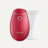 NEWA RF Wrinkle Reduction Device (Plug in) - FDA Cleared Skincare Tool for Facial Tightening. Boosts Collagen, Reduces Wrinkles. with 1 Month Gel Supply.