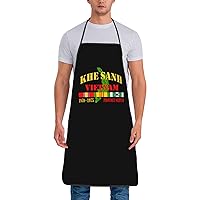 Vietnam Veteran Khe Sanh Cooking Apron Kitchen Baking Gardening Haircut Apron Funny Bib Aprons For Women Men Chef