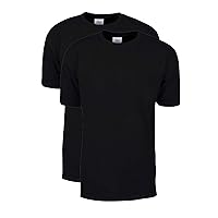 Shaka Wear Men's T Shirt – 2 Pack 7 oz Max Heavyweight Cotton Short Sleeve Crewneck Tee Top Tshirts Regular Big Size S-7XL