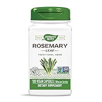 Premium Herbal Rosemary Leaf 350 mg, 100 Vcaps, Pack of 4