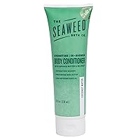 The Seaweed Bath Co. Hydrating In-Shower Body Conditioner, 8 Ounce, Coconut Water Scent, With Natural Bladderwrack Seaweed, Vegan, Paraben Free
